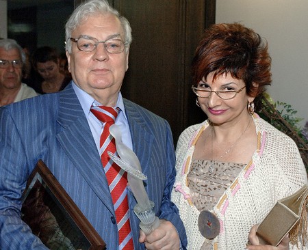 Михаил Державин с женой Роксаной Бабаян счастлив более 30 лет