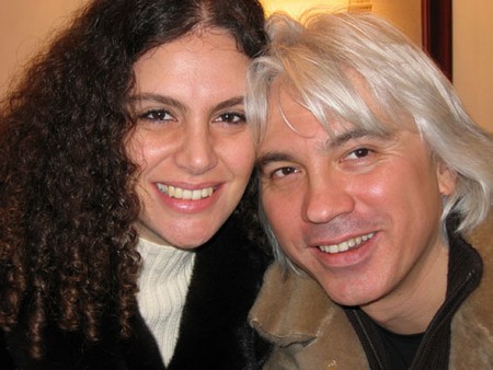 Дмитрий Хворостовский с женой Флоранс Илли, которая родила ему двоих детей