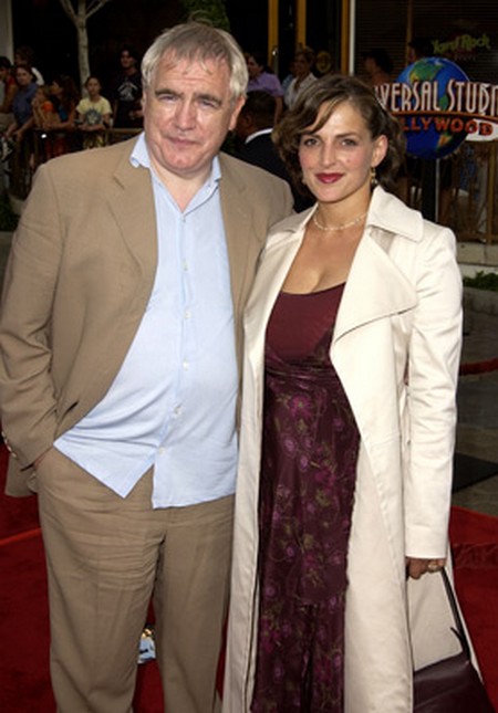 Брайан Кокс со второй женой актрисой Николь Ансари