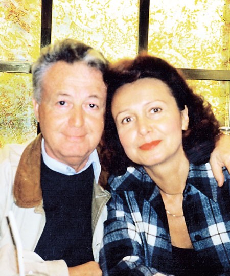 Леон Измайлов с женой Еленой Сорокиной
