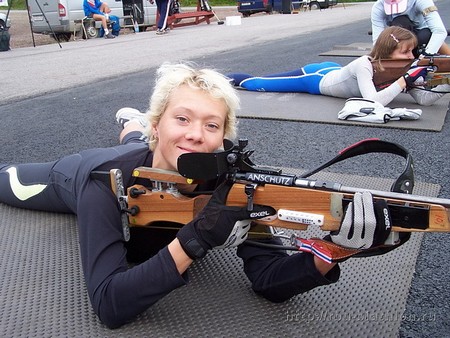 Биатлонистка Ольга Зайцева имеет множество наград