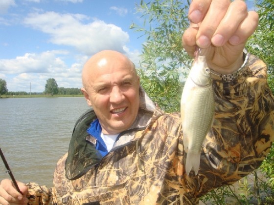Юморист Николай Лукинский любит рыбалку