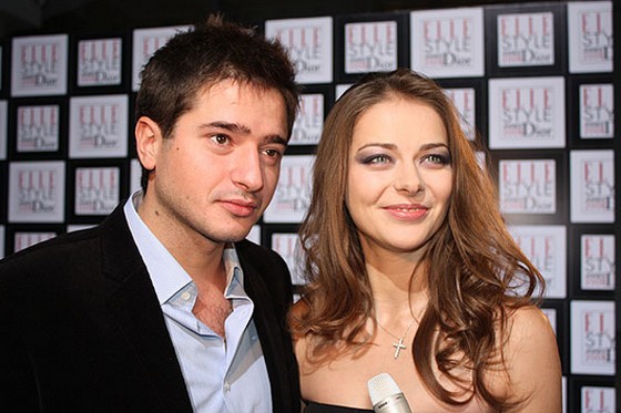 Актер Иван Стебунов с женой