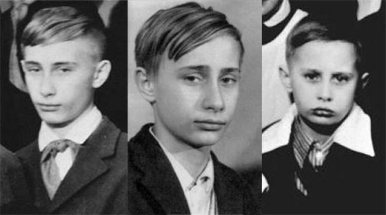 Владимир Владимирович Путин в молодости