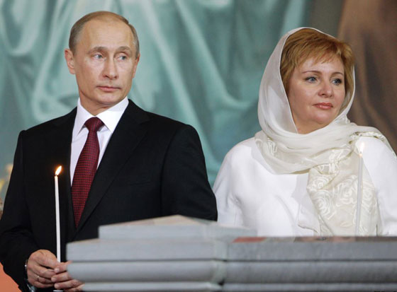 Владимир Путин развелся с женой Людмилой