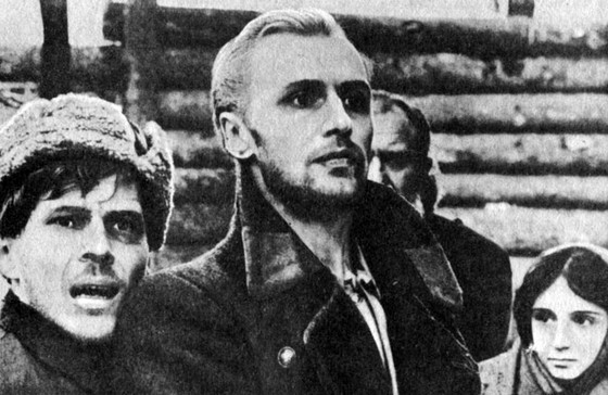 Актер Владимир Гостюхин в молодости (слева)