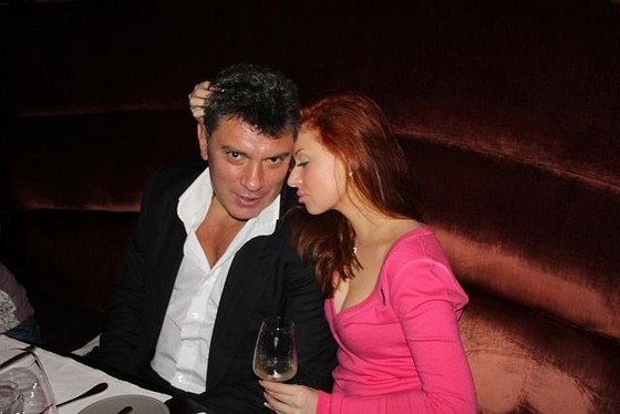 Борис Немцов и Анастасия Огнева