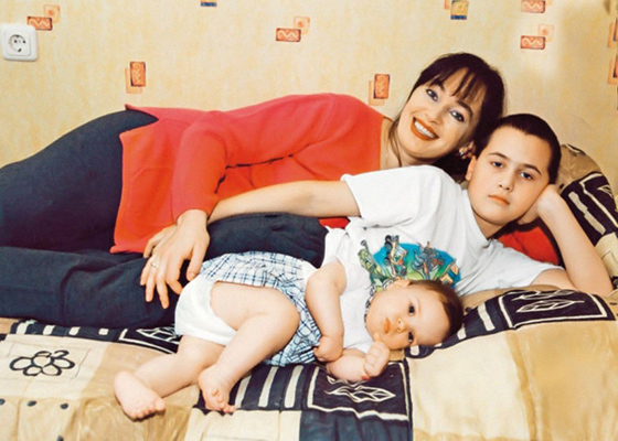 Лариса Гузеева и ее дети