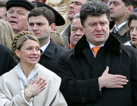 Петр Порошенко и Юлия Тимошенко были соперниками на выборах Президента Украины