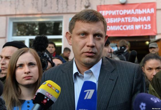 Александр Захарченко был избран на пост главы ДНР
