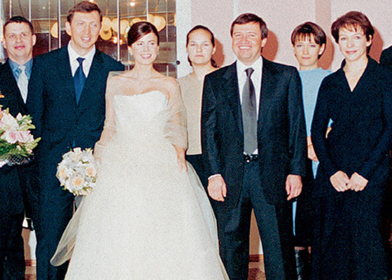 Свадьба Олега Дерипаски и его жены Полины