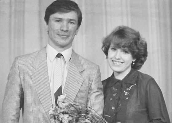 Вячеслав Быков с женой Надеждой